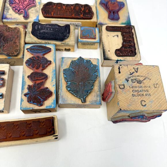 17 Rubber Stamps Stampers Anonymous Azadi Earles B. Kliban Design Hero Arts Vap - Picture 14 of 16